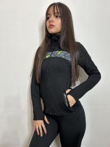 Campera  Frizada Art. 001 Flúor