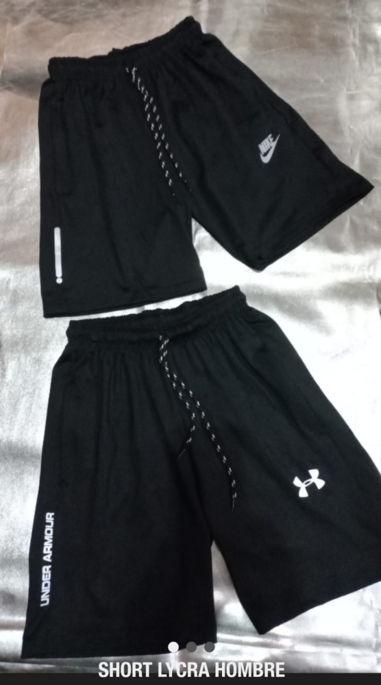 Short Lycra Negro Hombre - Imagen 2