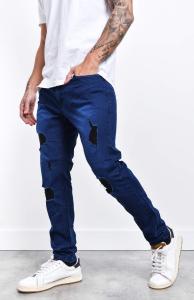 Pantalones de Jean  Azul con Roturas - Miniatura 2