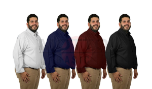 Camisa-hombre Lisa Talle Especial - Miniatura 4