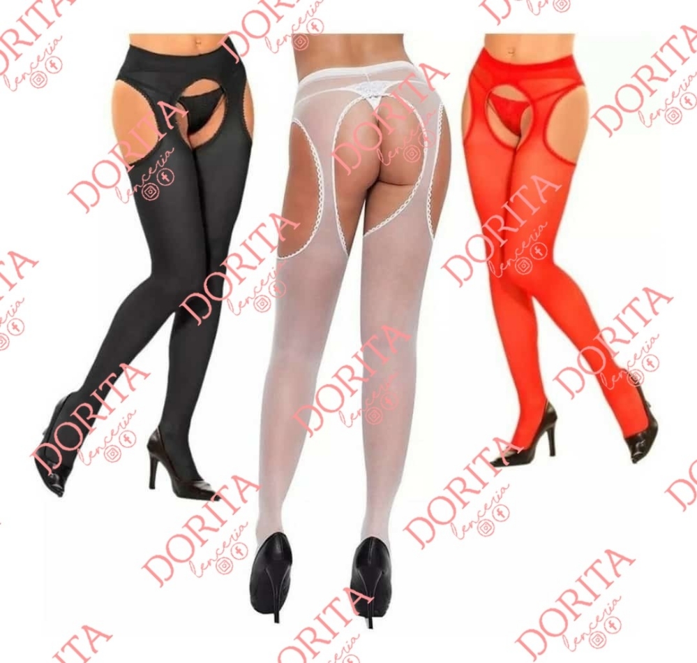 Panty Portaligas Lycra/red Art.401/402 - Imagen 2