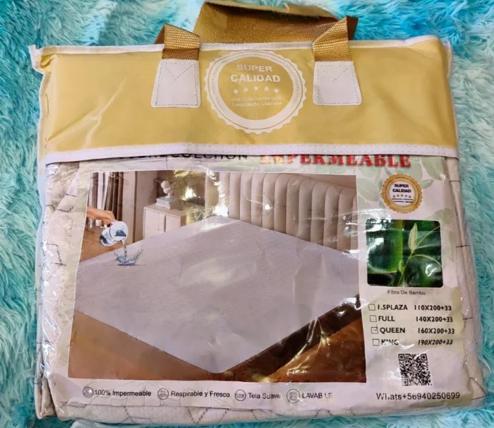 Cubrecolchon  Impermeable 2pl