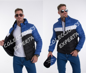 Campera con Piel Modeló Importado de Hombre Inflable