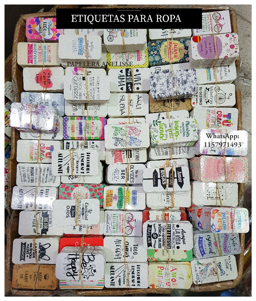 Etiquetas para Ropa - Imagen 1