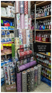 Bobinas de Papel de Regalo