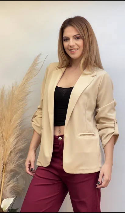 Blazer Sastrero ( Scuba Crep)