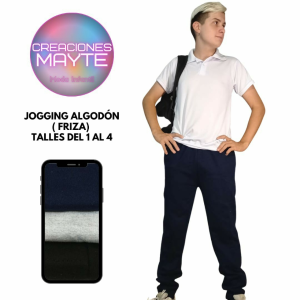 Jogging Algodón Frizado Juveniles
