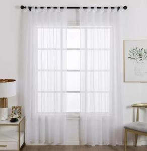 Cortinas de Voile Transparente