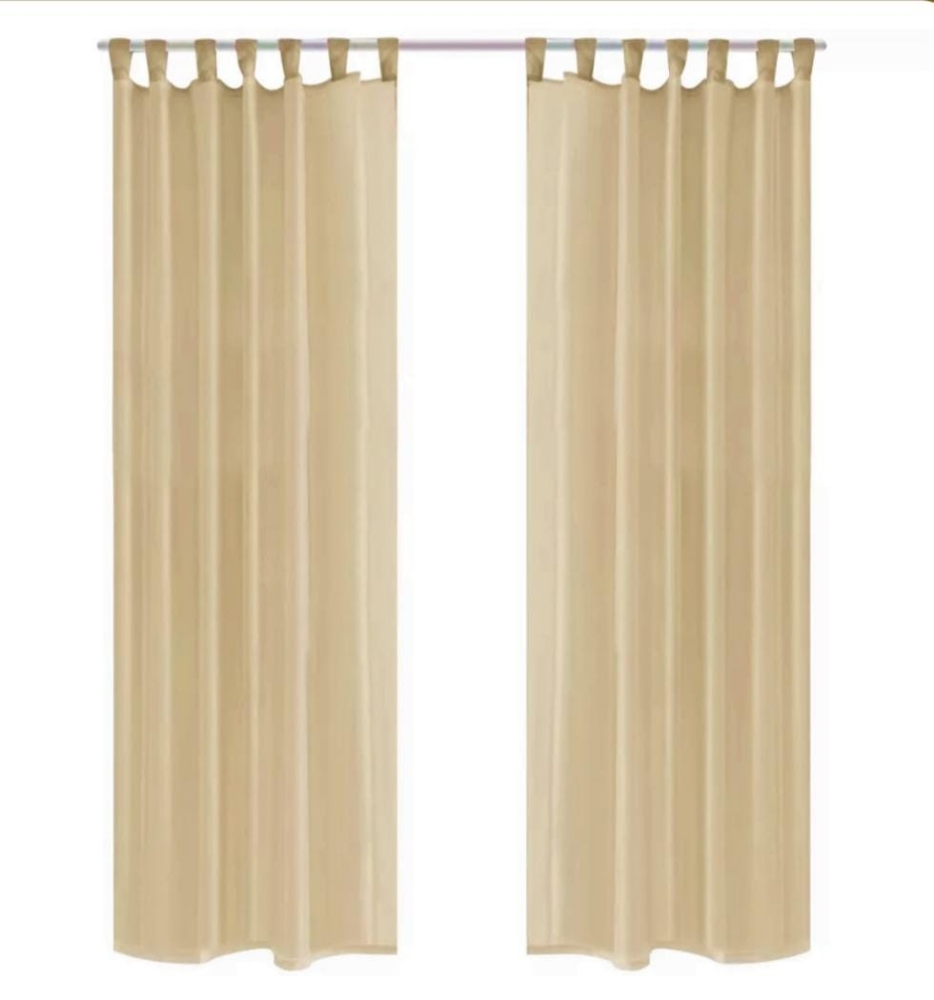 Cortinas de Voile Transparente - Imagen 2