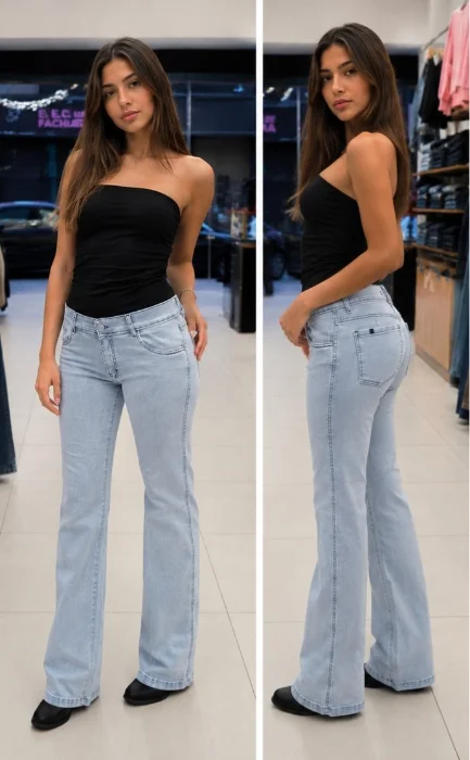 Jeans Clásicos Elastizado X Curva $18,000 X Mayor $19,000