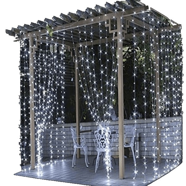 Cortina de Luces 3 X 3 Mts Luz Fria o Luz Calidad - Imagen 4