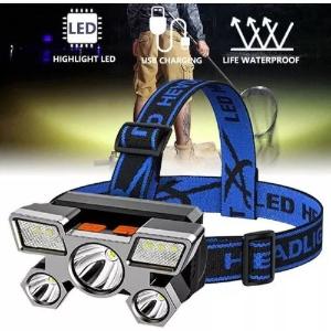 Linterna Minera 5 Led C/correa