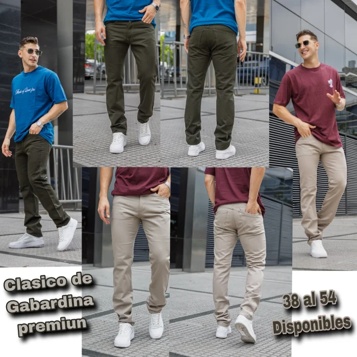 Clásicos Rigidos de Gabardina Premiun X Mayor $ 18,000 X Curva $ 17,000 38 al 48