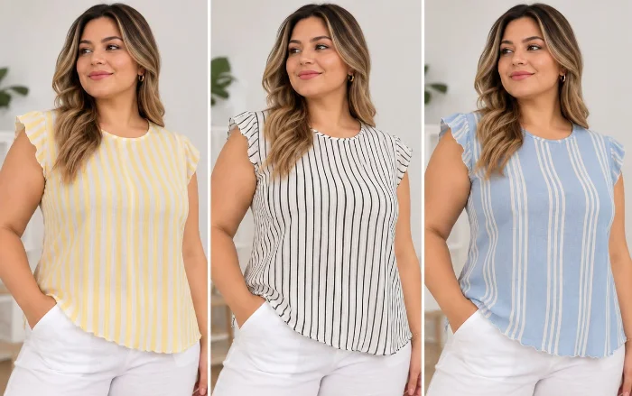 Blusa de Lino Talles 3 al 8