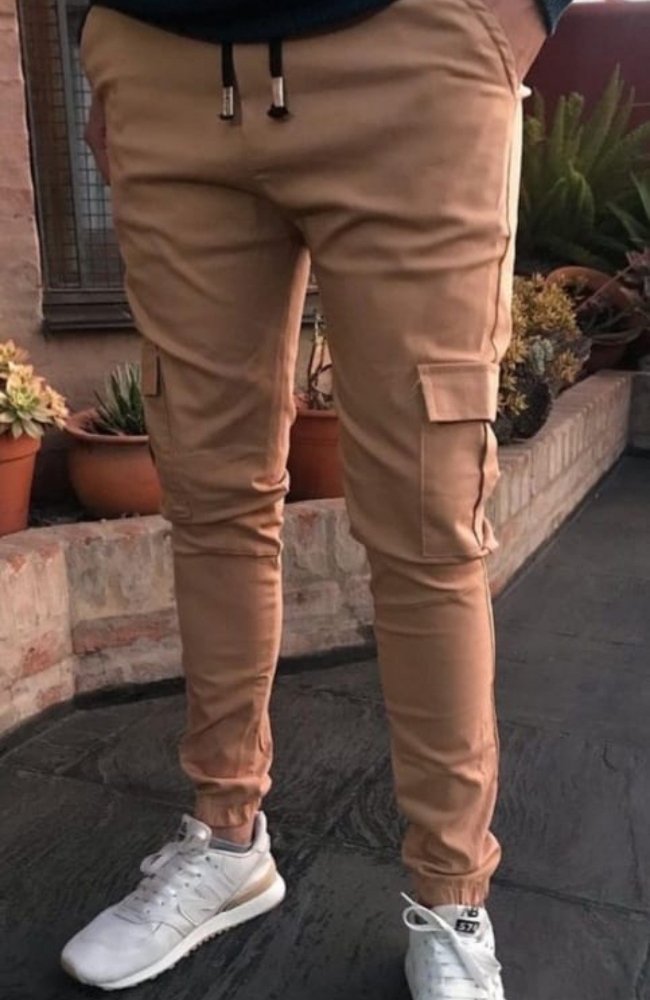Pantalon Cargo de Gabardina - Imagen 2