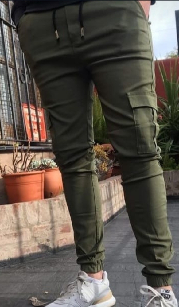 Pantalon Cargo de Gabardina - Imagen 3