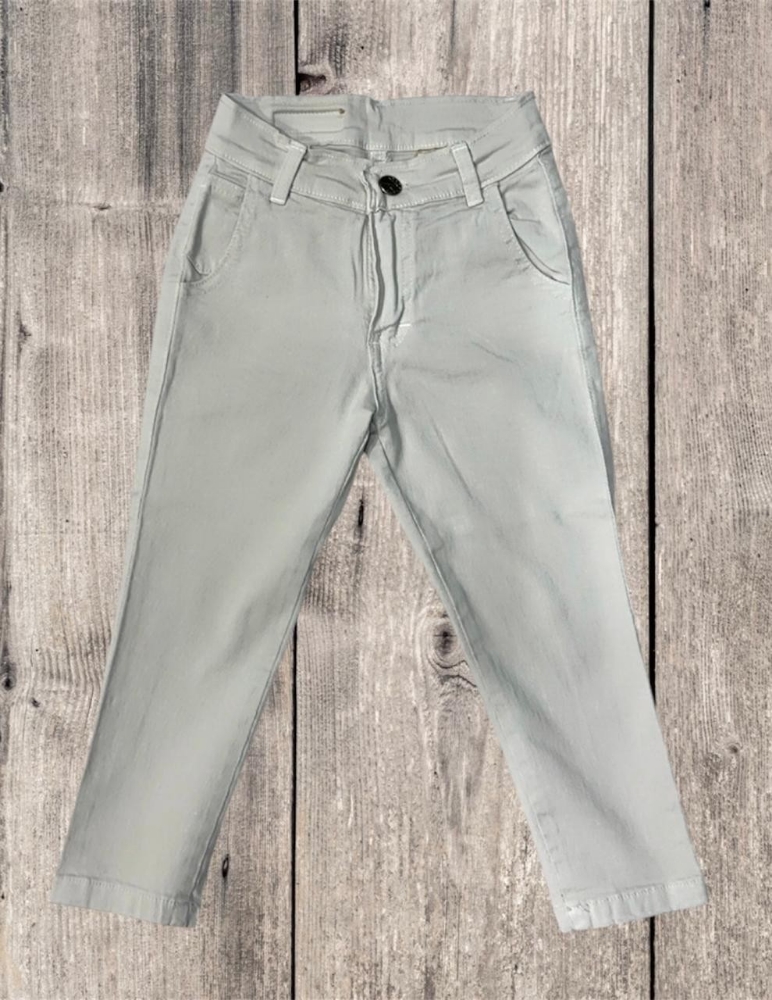 Pantalon Chino Niño Gabardina Premium - Imagen 2