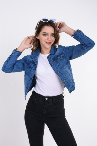 Campera Jeans Clasica  Stone - Miniatura 3
