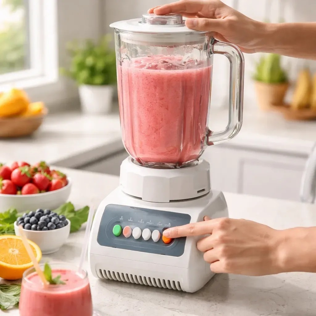 Licuadora de Vidrio 2 en 1 - 600w / 4 Velocidades - Imagen 2