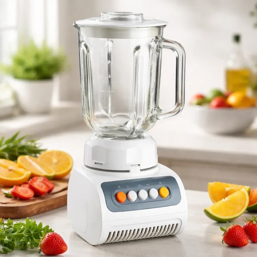Licuadora de Vidrio 2 en 1 - 600w / 4 Velocidades - Imagen 4