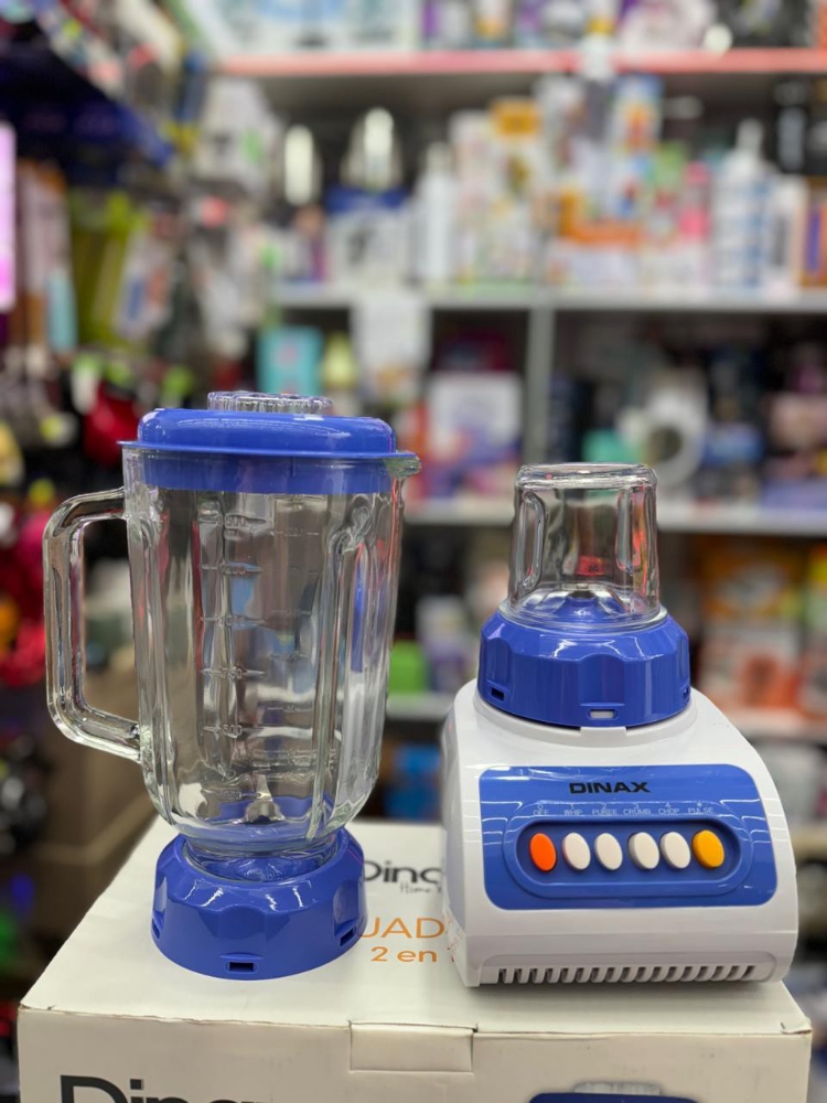 Licuadora de Vidrio 2 en 1 - 600w / 4 Velocidades - Imagen 5