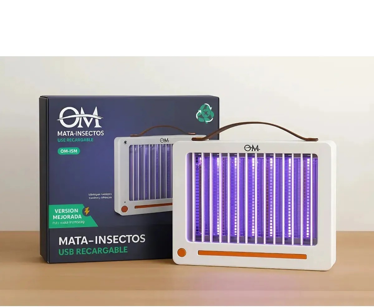 Lampara Matamosquitos Recargable - Imagen 6