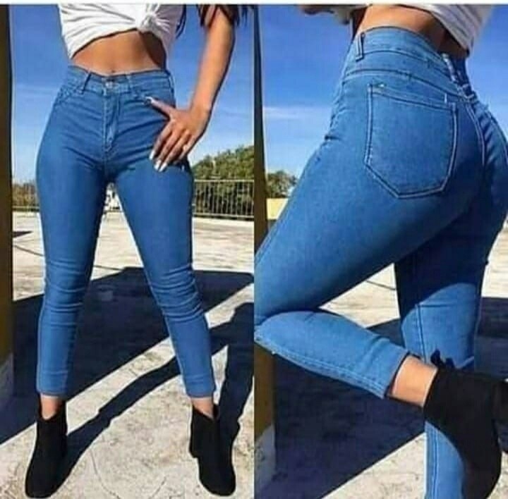 Jeans Celeste,azul ,negro - Imagen 2