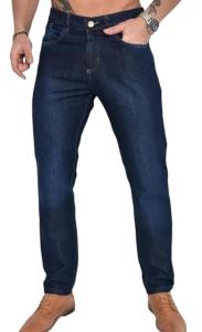 Pantalón Jeans Rigido Corte Clásico