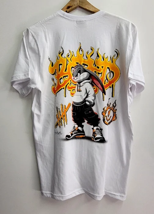 Remeras Doble Estampa Excelente Calidad 24-1