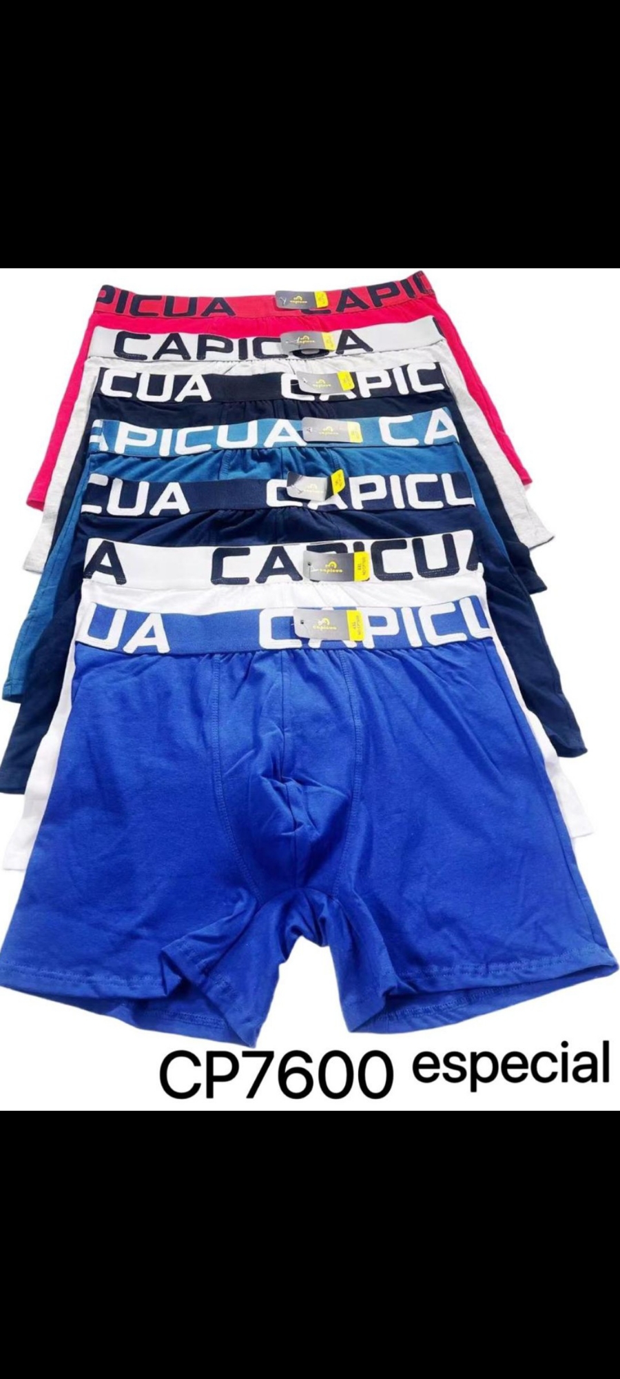 Capicua Boxer Hombre Algodón Lycra - Imagen 3