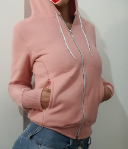Campera Frizadas  Mujer Algodón Peinado