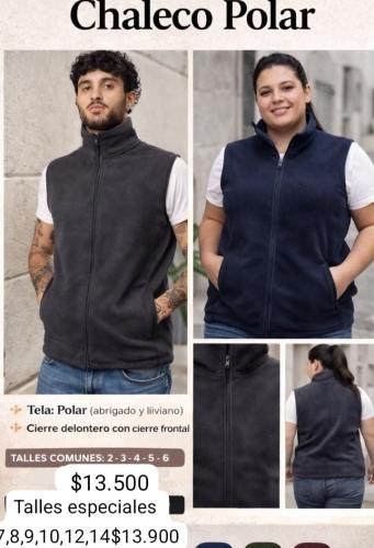 Chalecos de Polar