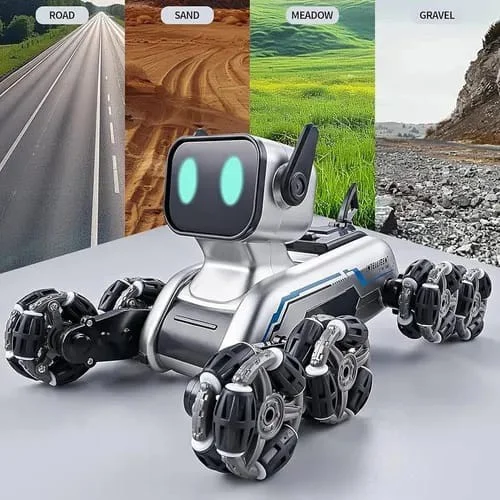Auto de Jueguete Perro Robot Acrobatico C/control