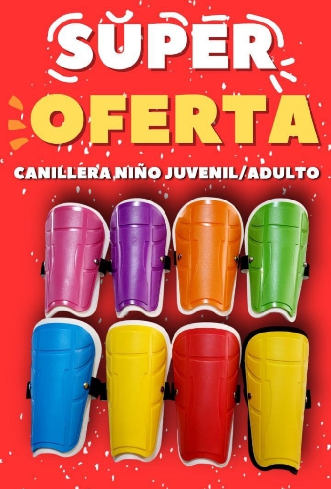 Canilleras de Niños Juveniles y Adultos - Imagen 1