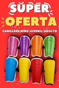 Canilleras de Niños Juveniles y Adultos