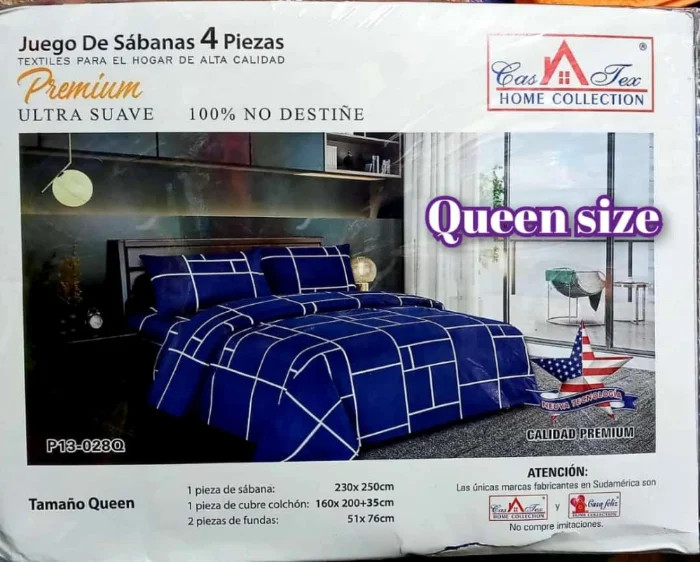 Sábanas Casatex Queen Size