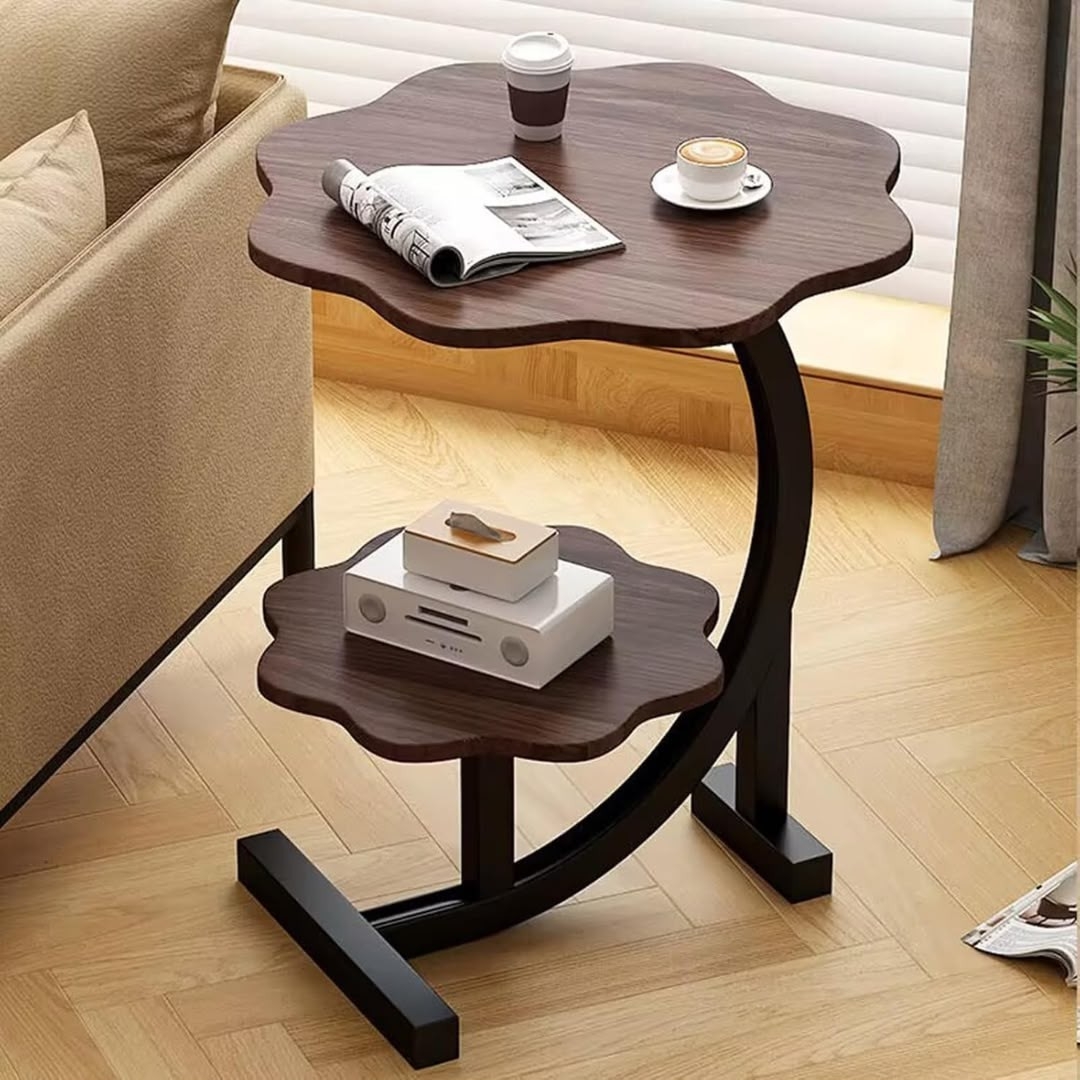 Mesa de Dos Niveles Diseño de Flor Coffe Table - Imagen 4