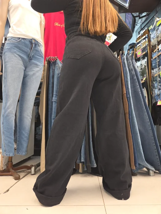 Wide Leg Costura