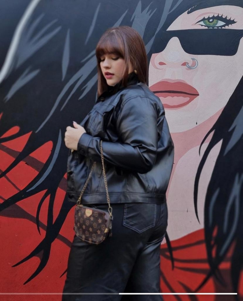 Campera Engomada Black T. e - Imagen 3
