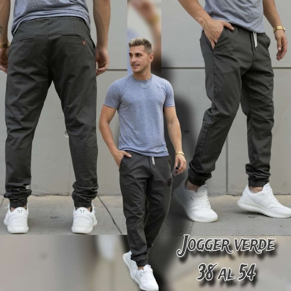 Jogger de Gabardina Elastizada con Bolsillo Chino $ 14,000 X Curva $ 15,000 X Mayor - Imagen 8