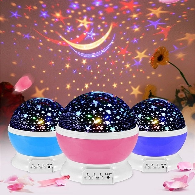 Velador Estrellas y Luna Giratoria 7969 R3486 - Imagen 4