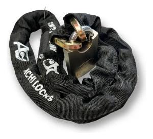 Cadena Linga con Candado para Moto /bici - Miniatura 2