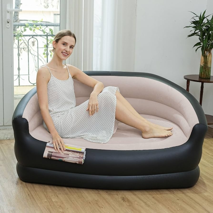 Sofa Doble Inflable Familiar - Imagen 2