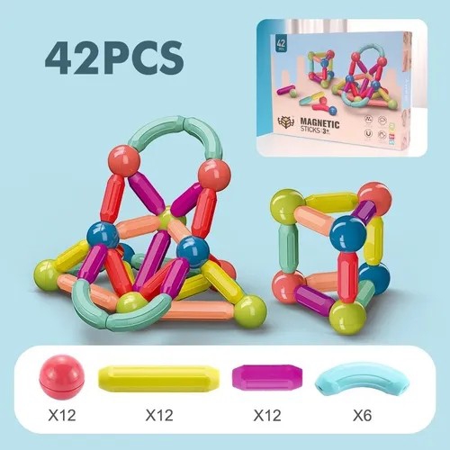 Juego Magnetico 42pcs - Imagen 3