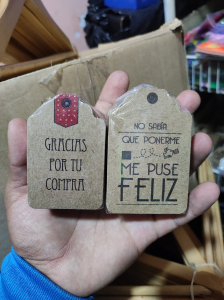 Tag de Cartón - Miniatura 2