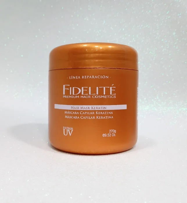 Fidelite Máscara Capilar de Keratina 270g. Baño de Crema