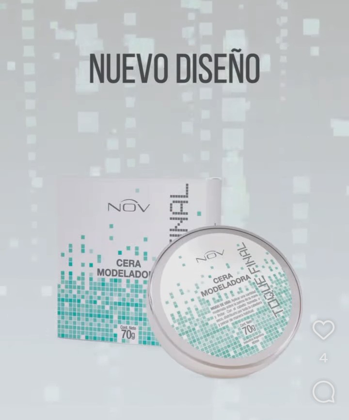 Nov Cera Capilar de 70g. Barbería Peluquería - Imagen 4