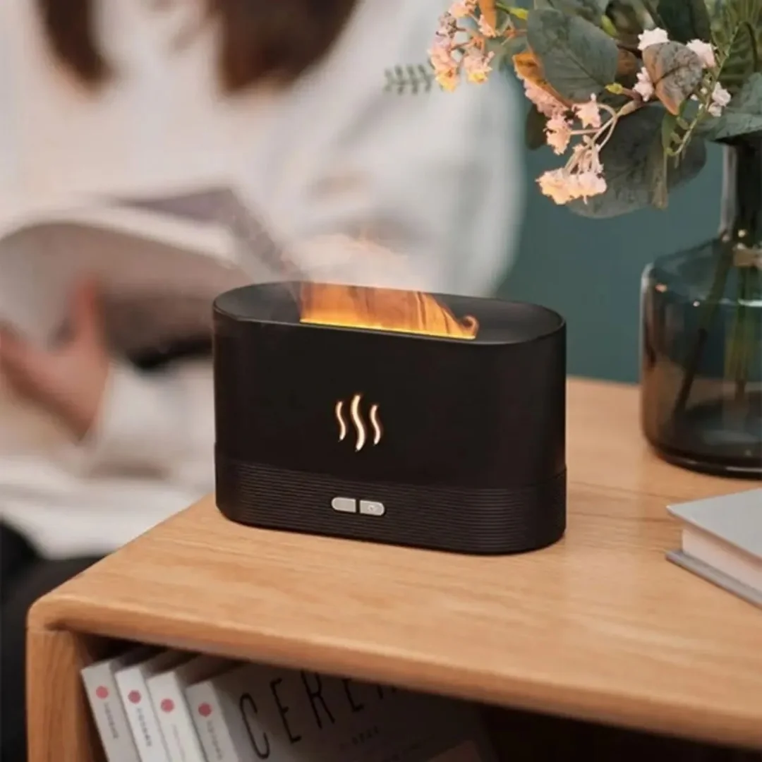 Humidificador Difusor de Aromas Efecto Fuego Intensidades - Imagen 3
