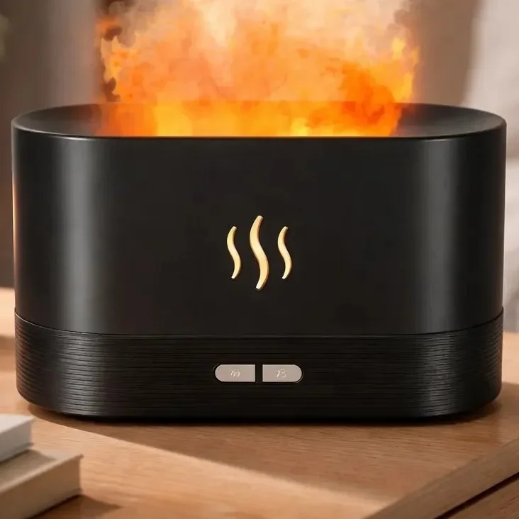 Humidificador Difusor de Aromas Efecto Fuego Intensidades - Imagen 4