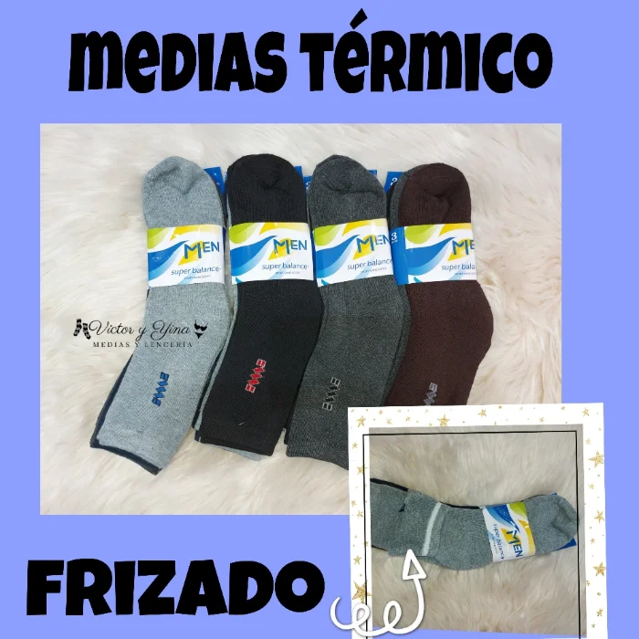 Medias Térmico-frizado de Hombre y Dama